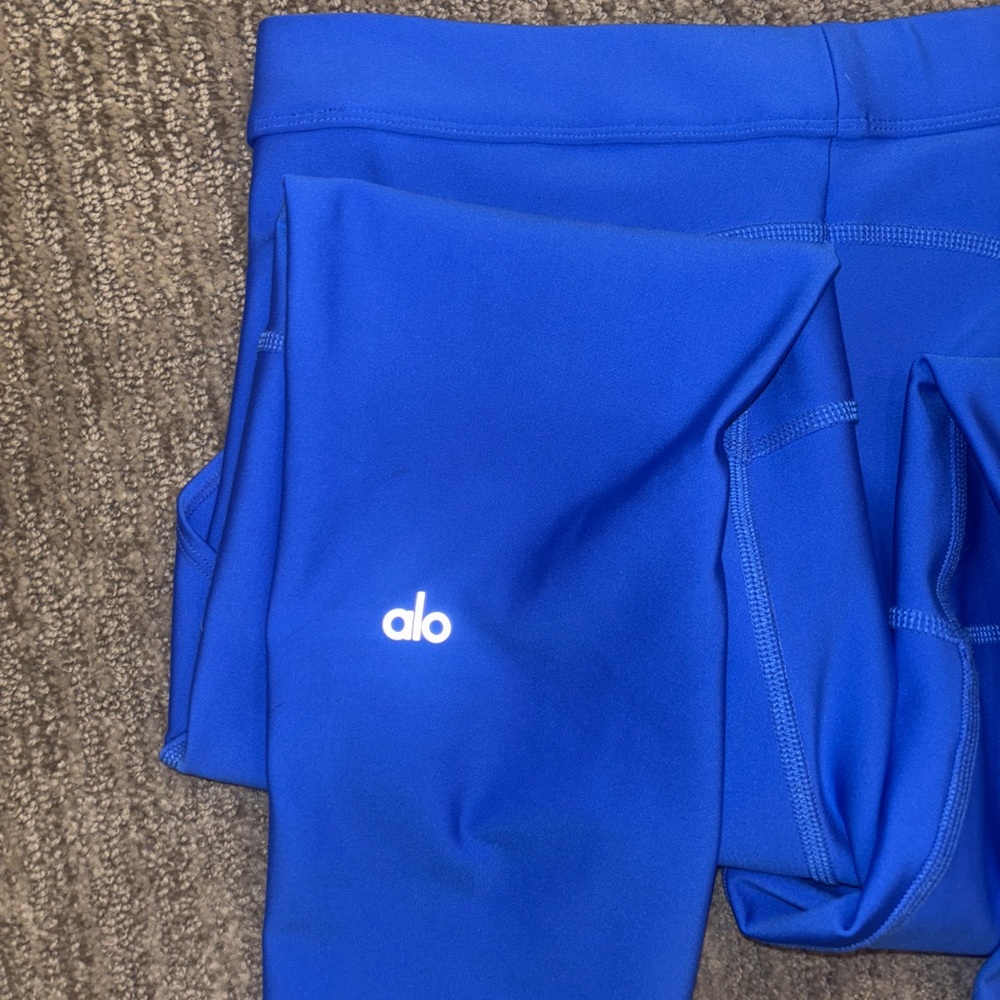ALO Yoga Blue Leggings size m